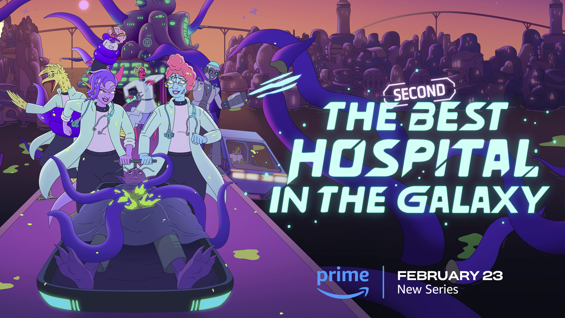 The Second Best Hospital in the Galaxy Official Trailer and Guest Stars from Prime Video