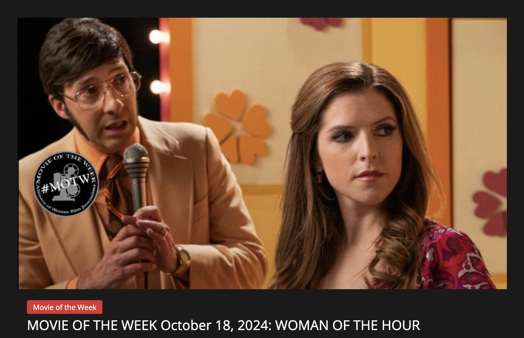 Alliance of Women Film Journalists’ Movie of the Week: ‘Woman of the Hour’