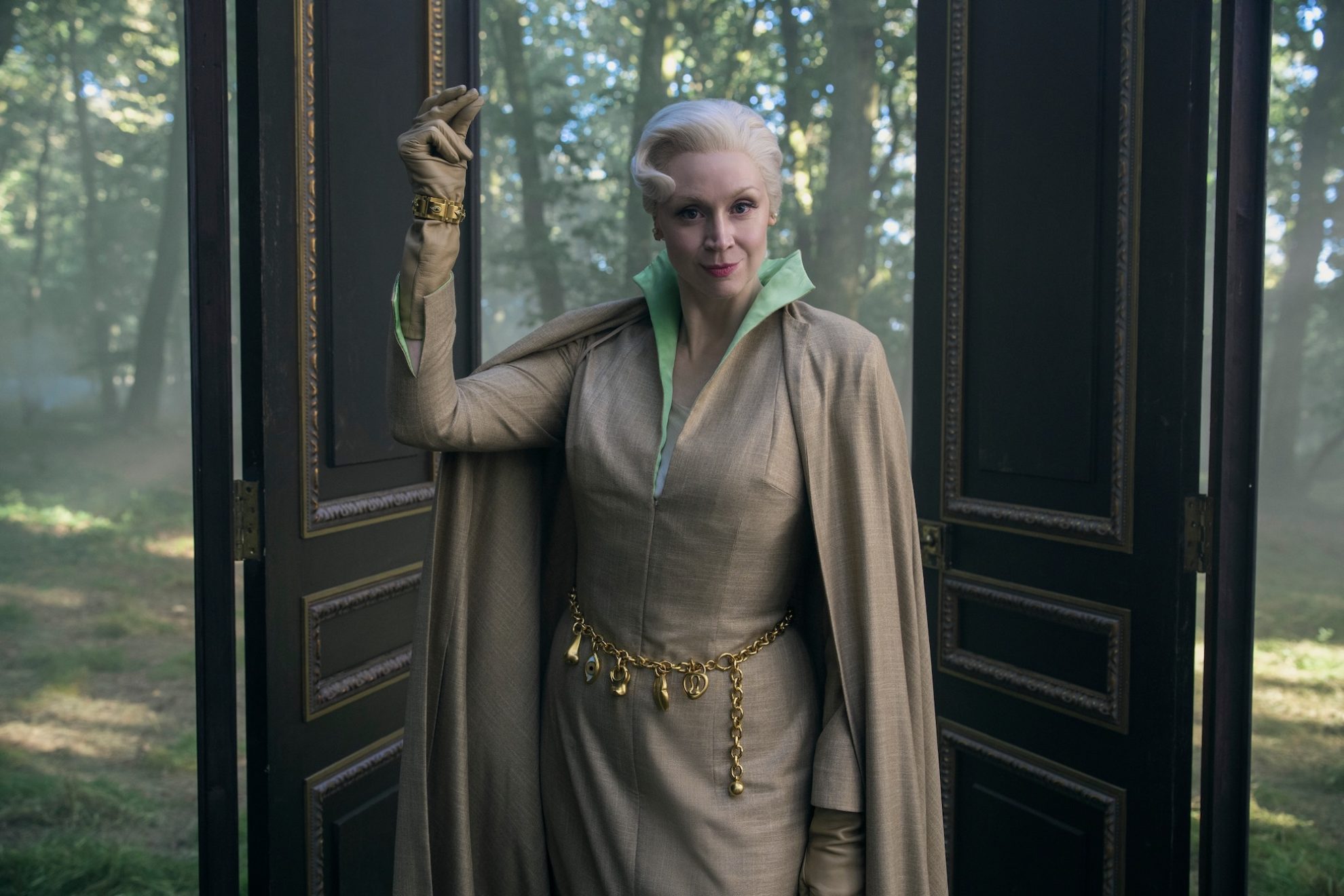 Gwendoline Christie Returns as Principal Weems in the ‘Wednesday’ S2 Part 2 Trailer