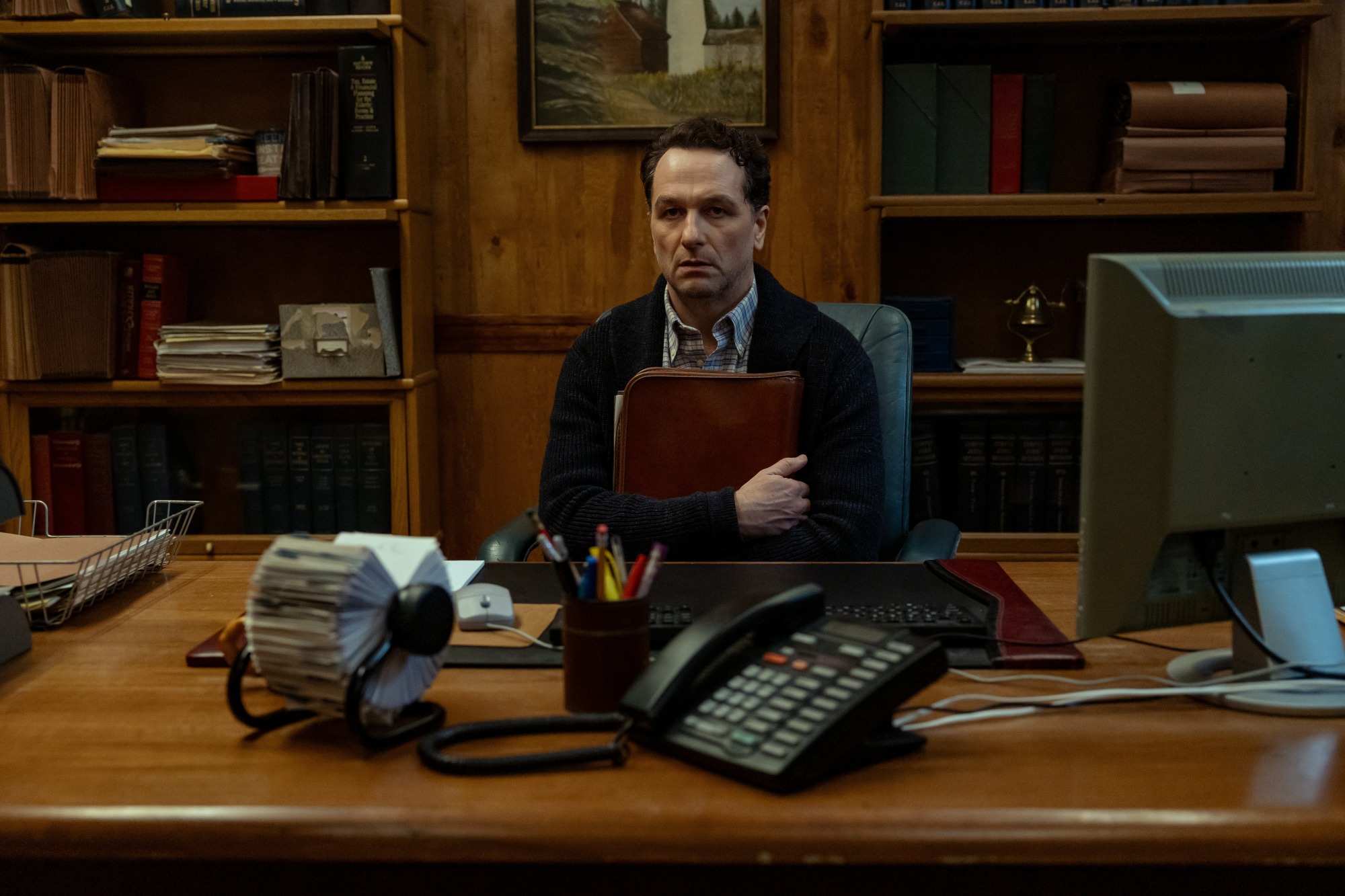 Matthew Rhys in the Apple TV+ seriesWidow's Bay