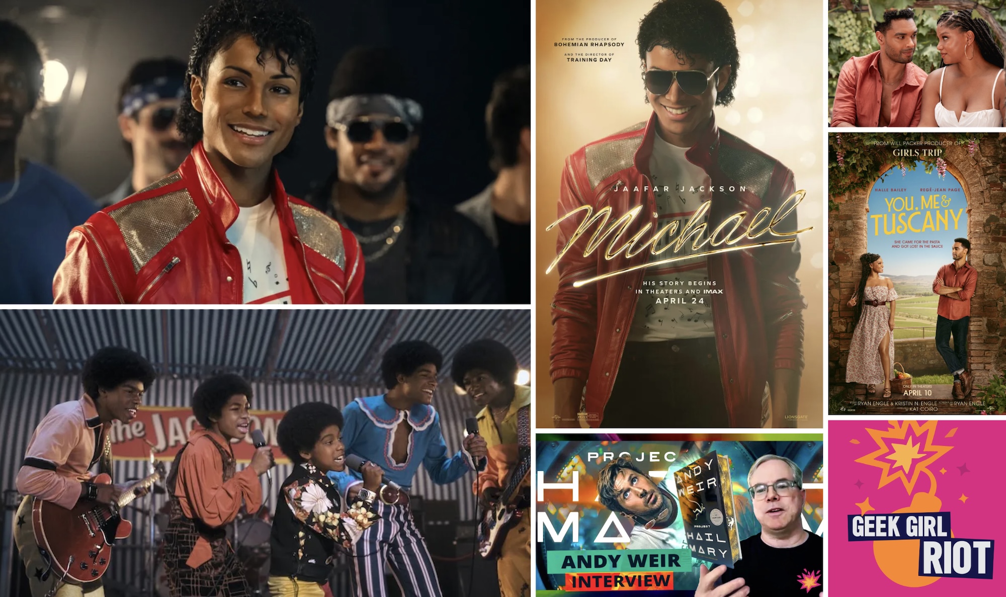 A Rose-Colored MICHAEL Biopic, You, Me & Tuscany First Reactions, Andy Weir x Project Hail Mary Revisited