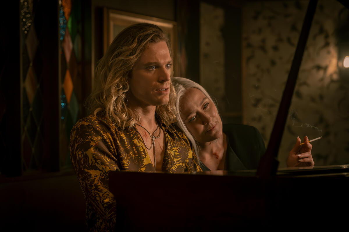 The Vampire Lestat and his mother/lover the Vampire Gabriella